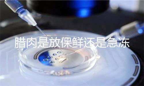 腊肉是放保鲜还是急冻